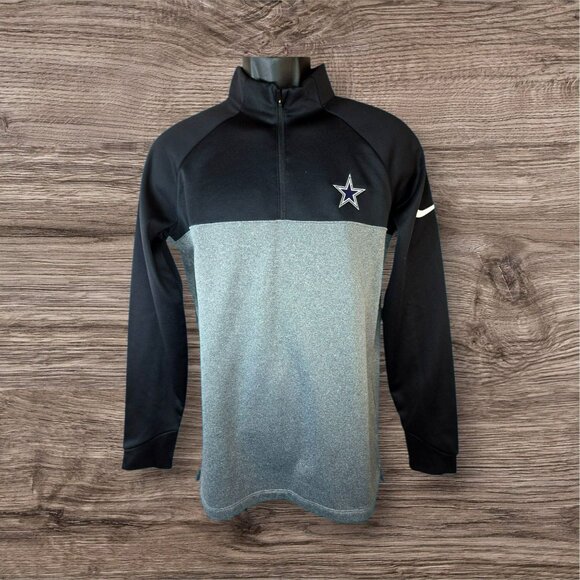 Dallas Cowboys Nike Golf Jacket Small 1/4 Zip Pullover - Picture 1 of 9